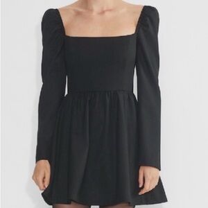 Aritzia Sunday Best Alexis Black Mini Dress
